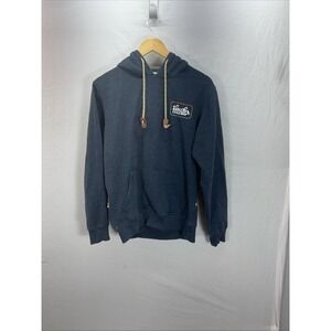 Howler Brothers Blue Pullover Hoodie Shirt Mens S‎ zippered pocket